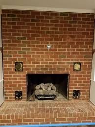 Fireplace Brick Fireplace Makeover