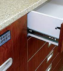 invisible cabinet locking system