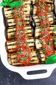 vegan eggplant rollatini grilled
