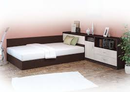 Подбраните цветове за леглата са топли и приятни подходящи за спалня, детска или юношеска стая. Spalen Komplekt Komfort S Shkaf Mebeli Onlajn Mebelisto
