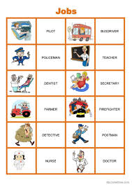 memory game 3 pages of jobs genera
