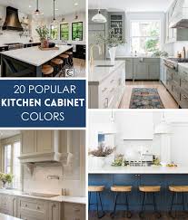 20 beautiful kitchen cabinet colors a