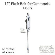 commercial door flush bolts