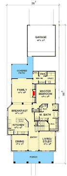 Craftsman Foursquare House Plan