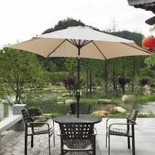 Goshadow 9ft Beige Outdoor Umbrella