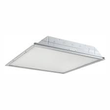 Metalux 2 Ft X 2 Ft White Integrated Led Drop Ceiling Troffer Light With 2400 Lumens 4000k 22grld2440r1 The Home Depot