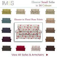 Click here to change your country and language. Floral Plain Fabric Small Medium Sofas Loveseats M S