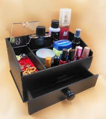 cosmetic makeup desk organizer stand