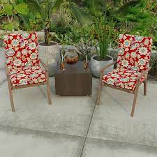 Outdoor Chair Cushion In Daelyn Cherry