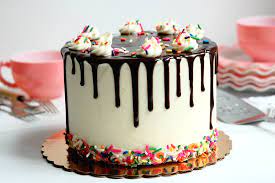 Chocolate Drip Cake Designs gambar png