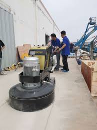 Polished concrete floor surface is made by a mechanical process of grinding and polishing with the help of a penetrant chemical to provide different how to make polished concrete? China Concrete Polishing Machine Hand Terrazzo Floor Grinder With Vacuum Photos Pictures Made In China Com
