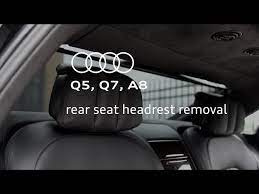 How To Remove Rear Headrest On Audi A8