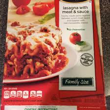 with meat sauce and nutrition facts