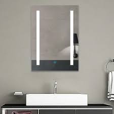Light Up Bathroom Wall Mirror With