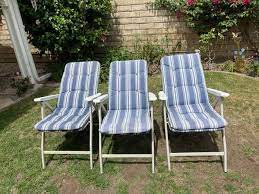 Three Patio Chairs Furniture By