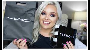 makeup haul sephora mac nordstrom