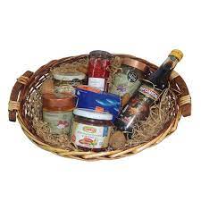 gift basket with 7 selected greek