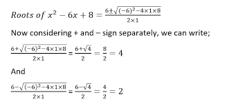 Quadratic Function Formula With Solved