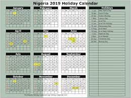 Looking at our current calendar, the one for 2019, good friday falls on april 19. Nigeria 2019 Holiday Calendar Information Guide In Nigeria