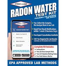 pro lab radon in water test kit rw103