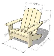 Diy Kids Adirondack Chair Plans