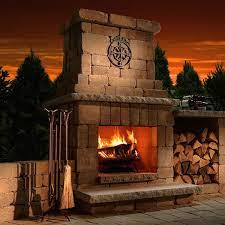 Necessories Colonial Outdoor Fireplace