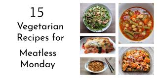 15 vegetarian recipes for meatless