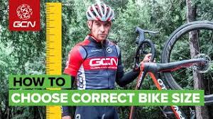bike size chart how to choose for
