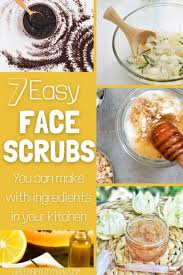the best face scrub recipes from