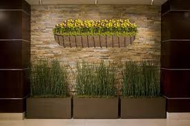 wall mounted trough planter garden