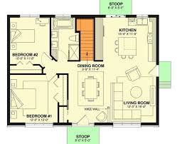 2 bedroom house plans for stylish homes