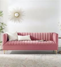 performance velvet sofa