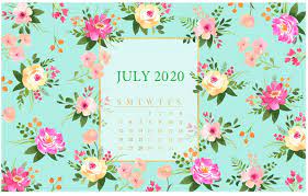 50+] July 2020 Calendar Wallpapers on ...