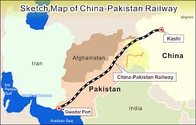 Image result for China-Pakistan Energy Economic Corridor Map
