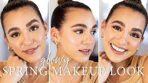 glowy spring makeup tutorial 2022