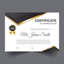 certificate psd templates to