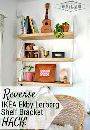 Reverse Ikea Ekby Lerberg Bracket