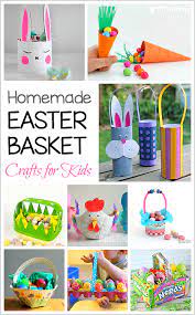 homemade easter basket crafts for kids