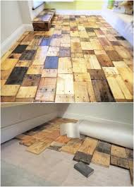 15 diy wood pallet flooring plans