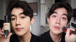 men korean male makeup tutorial