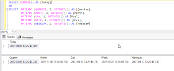 sql server getdate function and its