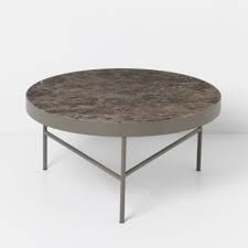 Marble Coffee Table Brown L Ferm Living