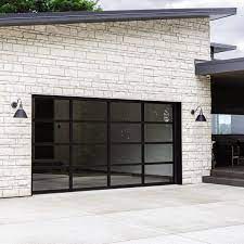 Contemporary Aluminum Garage Door