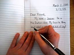 how to write a friendly letter you
