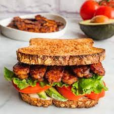 This Smoky Vegan Tempeh Sandwich Is A Whole Lot Healthier Than Your  gambar png