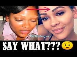 meagan good gets eyebrows done not