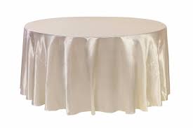 Free Shipping 10pcs Customized Ivory 120round Dining Table