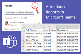 enable attendance reports in microsoft