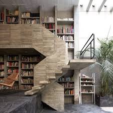 This area is mostly neglected, but you can use it efficiently, even if it is a bit small. Bookshelf Staircases Dezeen