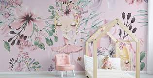 Murals Girls Room To Size Of Wall
